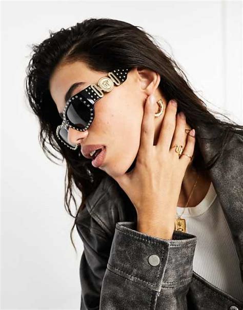 versace studded sunglasses|where to buy Versace sunglasses.